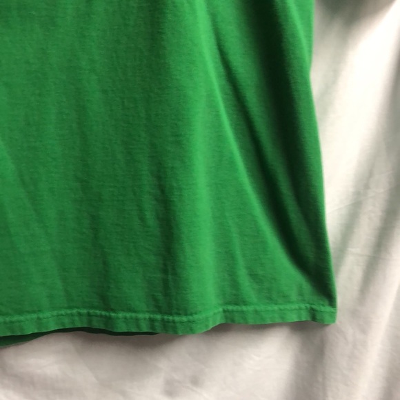Mens 2XL green work shirt yard work garage tee - Picture 5 of 7